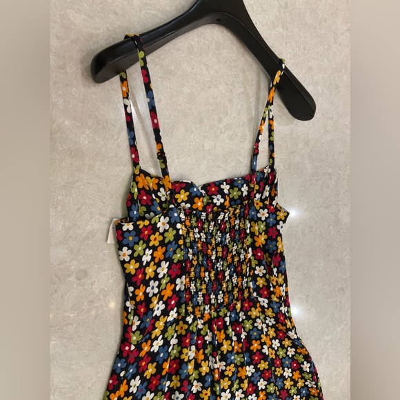 NEW! REFORMATION Afternoon Floral Print Sun Dress Size 10 - Picture 13 of 15